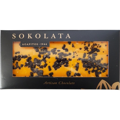 SOKOLATA AGAPITOS Bílá s pomerančem 100 g