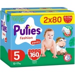 pufies Пелени гащи Pufies Fashion - Junior, размер 5, 160 броя, 12-17 kg, Mega Pack 2 (54000241) - baby