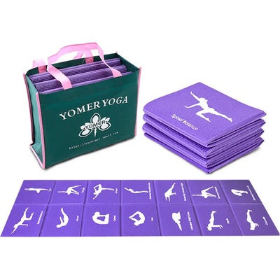 Xmart Сгъваема постелка за йога Xmart, Лилава, 17194 (17194)