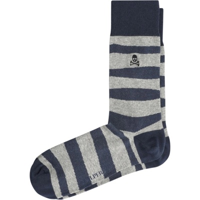Scalpers Къси чорапи 'Waves' синьо, размер 41-46