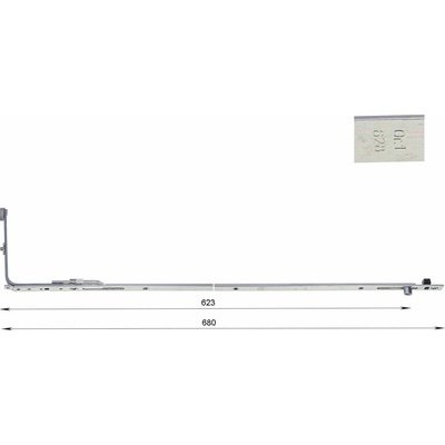MACO střední závora 628 | 1301 - 1500 mm – Zboží Mobilmania