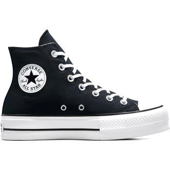Converse Високи кецове Converse All Star Platform High Top Trainers - Black/White 001