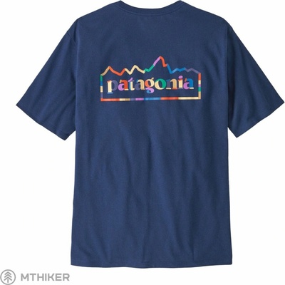 Patagonia Unity Fitz Responsibili-Tee tričko clement blue