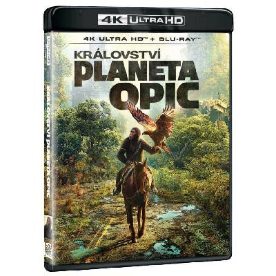 Království Planeta opic (4K ULTRA HD + BLU-RAY) (2 BLU-RAY)