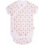 Bio Baby Боди с къс ръкав Bio Baby - Органичен памук, 74 cm, 6-9 месеца (97220101) - ozone