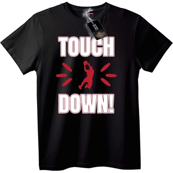 NOONEBRAND Тениска Touchdown - 2XL, Black