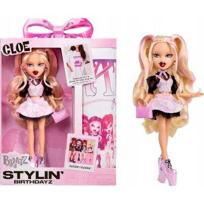 MGA Bratz Stylin Birthdayz Cloe kolekcionárska bábika tričko XL pre dospelých