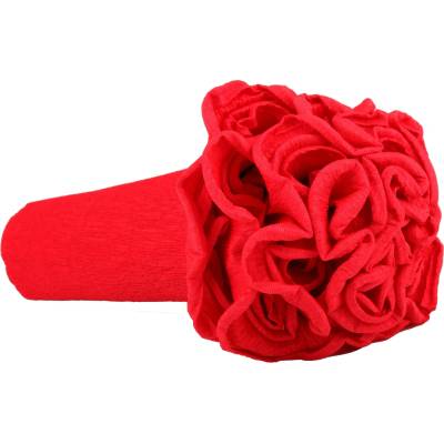 Krepový kornout 25cm x 2,5m 580-ČERVENÁ