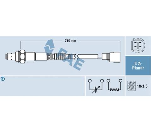 Lambda sonda FAE 77311