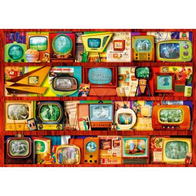 Bluebird Puzzle - Puzzle Stewart: Golden Age of Television-Shelf - 1 000 piese