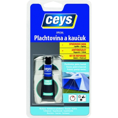 CEYS Lepidlo na placht.a kaučuk 7ml+4 záplaty