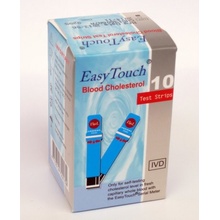 EasyTouch testovací proužky na cholesterol 10 ks