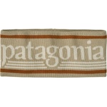 Patagonia Лента за глава Patagonia Powder Town Headband - Hut Tripper Logo: Weathered Stone - размер One Size (204-6618-1611)