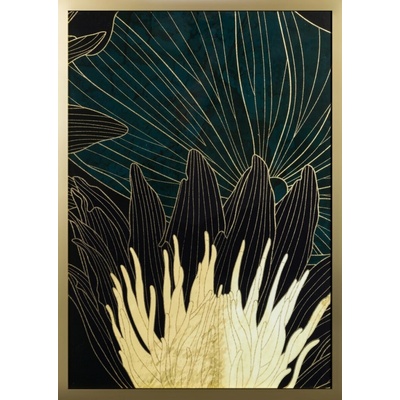 OBRAZ 484B 53X73 CM ZELENÝ