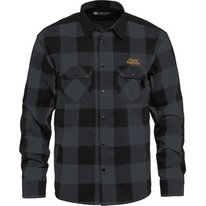 Horsefeathers Мъжка фланелка с дълъг ръкав за колоездене Horsefeathers Prom Shirt Cycling jersey - Indigo (056-3960-0311)