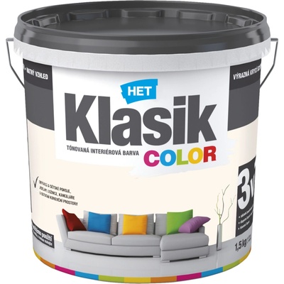 Het Klasik Color 0228 bežový mandľový 1,5kg