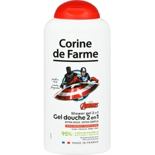 Corine de Farme Avengers 2v1 sprchový gel a šampon na vlasy pro děti 300 ml