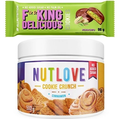 AllNutrition Nutlove křupavá sušenka skořice 500 g