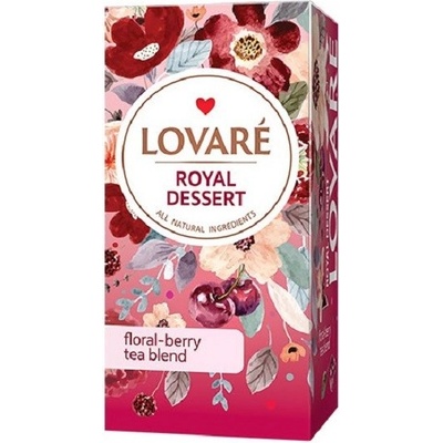 Lovaré Čaj Royal Dessert 24 sáčků
