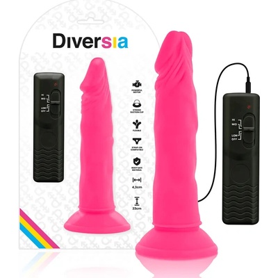 Diversia Flexible Vibrating Dildo 23 Cm