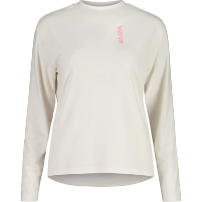 Maloja Дамска фланелка с дълъг ръкав за колоездене Maloja Women's VelivarM. Cycling jersey - Shaded White - размер XL (156-3058-0515)