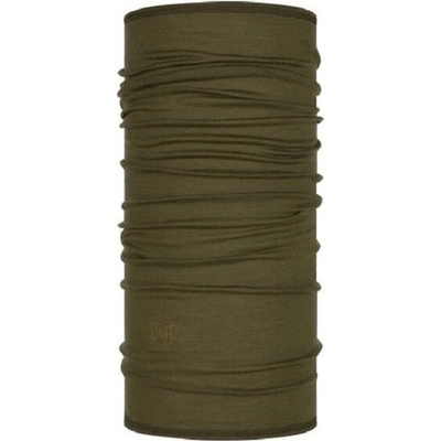 Buff Lightweight Wool multifunkční šátek solid bark