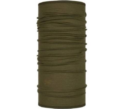 Buff Lightweight Wool multifunkční šátek solid bark
