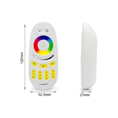 LED dálkový ovladač 096 - RGB nebo RGBW ovladač 4 zónový