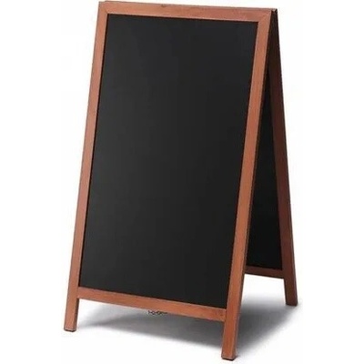 Extera.cz Reklamní křídová tabule A, světle hnědá, 125 x 71 cm 84355