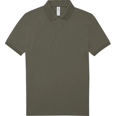 B&C polokošile B&C My Polo 180 piqué krátký rukáv COT-01U424zk801 maskáčové zelené