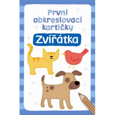 První obkreslovací kartičky Zvířátka
