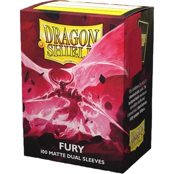 Dragon Shield Протектори за карти Dragon Shield Dual Sleeves - Matte Fury (100 бр. )