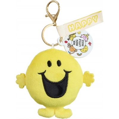 Prívesok na kľúče Rainbow Mr. Men Mr. Happy
