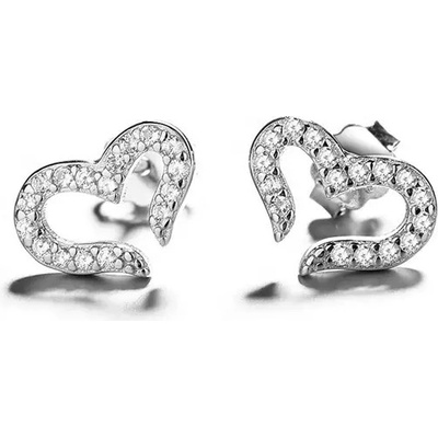 Majya stříbrné náušnice LINDSAY 10142