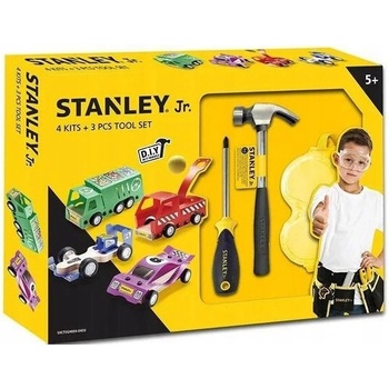 Stanley Jr.U001-K04-T03-SY Sada 4 autíček + šroubováku a kladiva