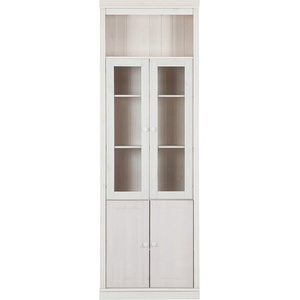 Støraa Бяла витрина от масивен бор 74x223 cm Anita - Støraa (34705019)