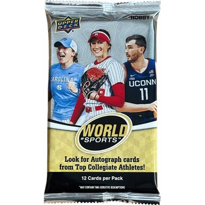 Upper Deck 2025 World of Sports Volume 1 Hobby Booster