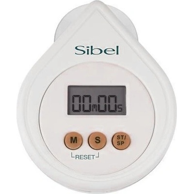 Digitální časovač / minutka s alarmem Sibel - bílá (009004001)