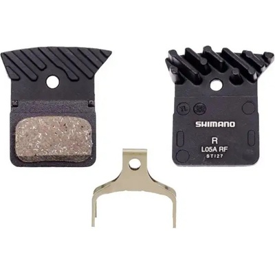 Shimano-servis brzdové doštičky Shimano L05A-RF polymér s chladičom original balenie