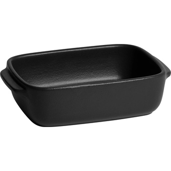 Emile Henry Правоъгълна керамична форма за печене emile henry solo - 18, 5 х 12 см - цвят базалт (eh 9616-06)
