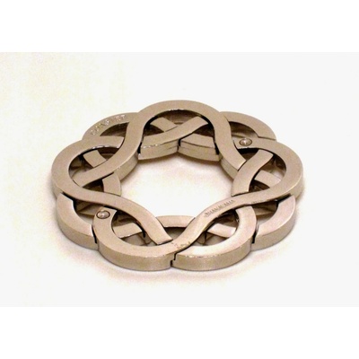 Eureka! Hanayama Cast Huzzle Coaster- kovový hlavolam