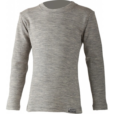 STONY dětská merino mikina - Šedá 8484