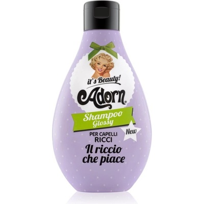 Adorn Glossy Shampoo šampon pro kudrnaté a vlnité vlasy pro lesk vlnitých a kudrnatých vlasů Shampoo Glossy 250 ml