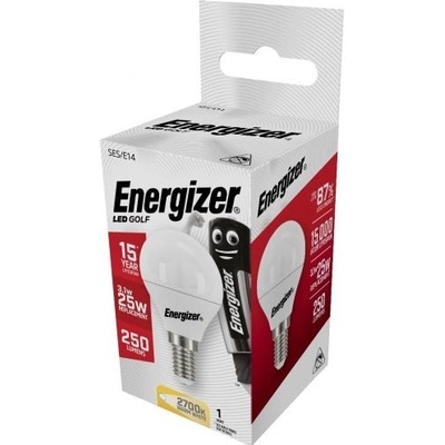 Energizer LED žárovka Globe 2,9W Eq 25W E14, S8837, Teplá bílá