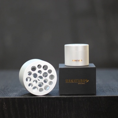HANATABA Nástroj na aranžovanie kytíc Hanataba Pearly Silver – set 2 ks