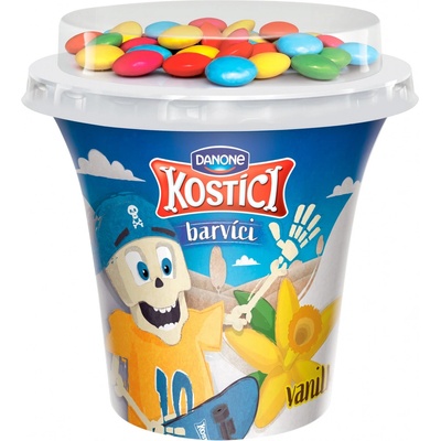 Danone Kostíci Barvíci jogurt vanilka 109 g