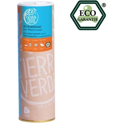 Тиера Верде ЕКО Почистващ прах от сапунени орехчета с масло от портокал 500г