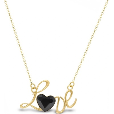 Spark srdce se Swarovski elements heart NGLOVEJ