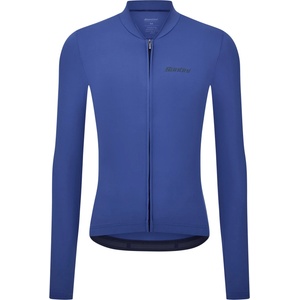 Santini Фланелка с дълъг ръкав за колоездене Santini Sensation L/S Jersey Cycling jersey - Marine (056-3862-0113)