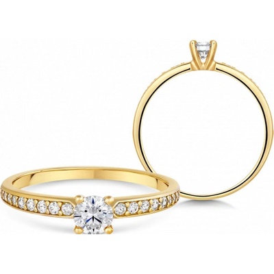 Sofia zlatý zásnubní prsten ZODLR252310XL1